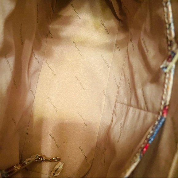 🐦‍🔥SALE! Brahmin Genuine Croc Embossed Leather in Brocade - Picture 5 of 16